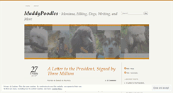 Desktop Screenshot of muddypoodles.com